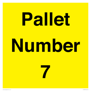 IV12588: Pallet Number 7