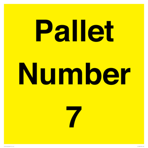 IV12588: Pallet Number 7