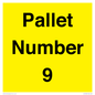 IV12592: Pallet Number 9