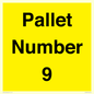 IV12592: Pallet Number 9