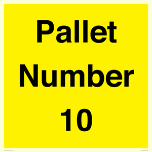 IV12594: Pallet Number 10