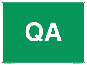 IV12767: QA