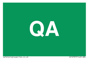 IV12767: QA