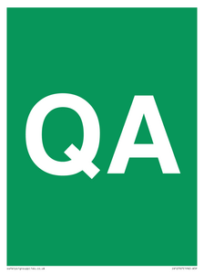 IV12767: QA