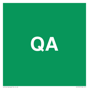 IV12767: QA