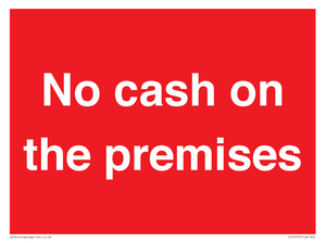 IV12773: No cash on the premises