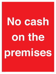IV12773: No cash on the premises
