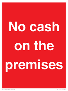 IV12773: No cash on the premises