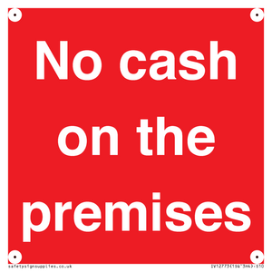 IV12773: No cash on the premises
