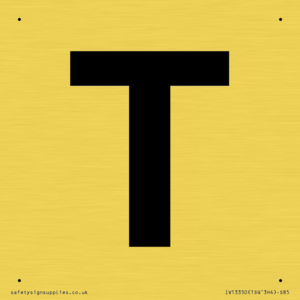 IV13350: Letter T