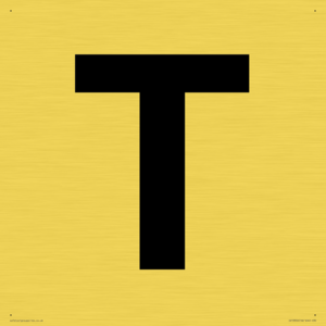 IV13350: Letter T