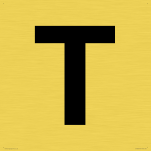 IV13350: Letter T