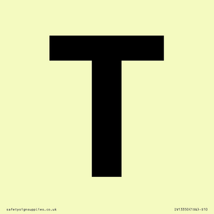 IV13350: Letter T