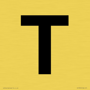 IV13350: Letter T