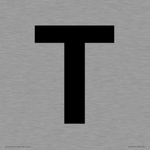 IV13350: Letter T