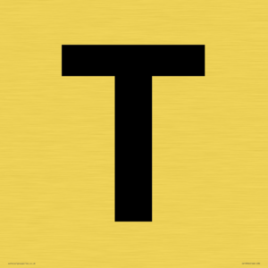 IV13350: Letter T