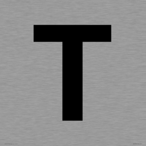 IV13350: Letter T