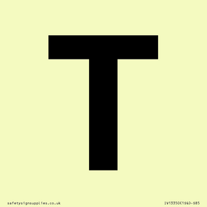 IV13350: Letter T