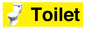 IV14225: Toilet Sign Dementia Friendly Yellow