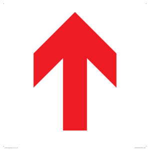 IV14234: Red Up Arrow