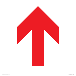 IV14234: Red Up Arrow