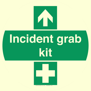 IV14243: Incident grab kit Directional Arrows