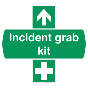 IV14243: Incident grab kit Directional Arrows