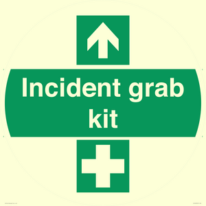 IV14243: Incident grab kit Directional Arrows