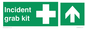 IV14243: Incident grab kit Directional Arrows