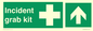 IV14243: Incident grab kit Directional Arrows