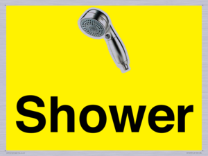 IV14253: Shower Dementia Friendly Yellow