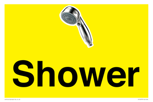 IV14253: Shower Dementia Friendly Yellow