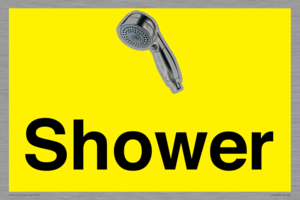 IV14253: Shower Dementia Friendly Yellow