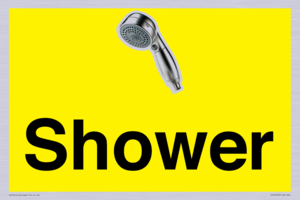 IV14253: Shower Dementia Friendly Yellow