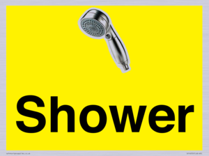 IV14253: Shower Dementia Friendly Yellow