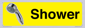 IV14253: Shower Dementia Friendly Yellow
