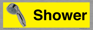 IV14253: Shower Dementia Friendly Yellow