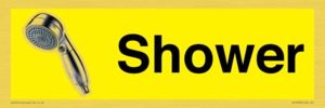 IV14253: Shower Dementia Friendly Yellow