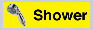 IV14253: Shower Dementia Friendly Yellow