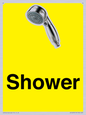 IV14253: Shower Dementia Friendly Yellow