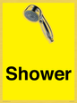 IV14253: Shower Dementia Friendly Yellow