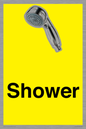 IV14253: Shower Dementia Friendly Yellow