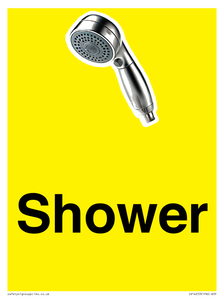 IV14253: Shower Dementia Friendly Yellow