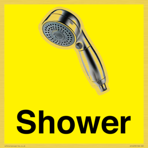 IV14253: Shower Dementia Friendly Yellow
