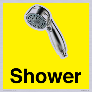 IV14253: Shower Dementia Friendly Yellow