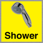 IV14253: Shower Dementia Friendly Yellow