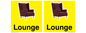 IV14257: Lounge Dementia Friendly Yellow SIgn