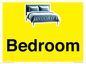 IV14261: Bedroom Dementia Friendly Yellow