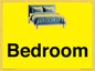 IV14261: Bedroom Dementia Friendly Yellow