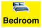 IV14261: Bedroom Dementia Friendly Yellow